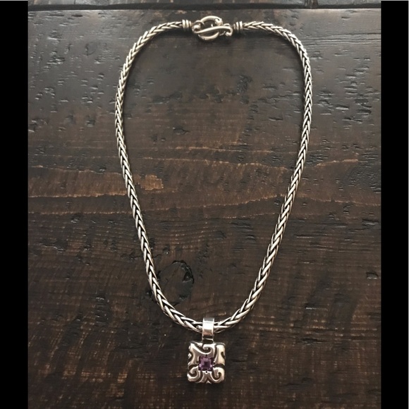 Zina of Beverly Hills Amethyst Necklace - Picture 2 of 6